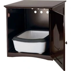 TRIXIE Wooden Cat Home & Litter Box Cover -Trixie || Catit || Nature's Miracle Shop 139642 PT4. AC SS1800 V1685977239