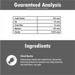 Kitty Kuisine Dried Bonito Tuna Flakes Cat Treat 15 Kitty Kuisine Dried Bonito Tuna Flakes Cat Treat -Trixie || Catit || Nature's Miracle Shop 139973 PT5. AC SS1800 V1686762758