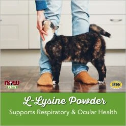 NOW Pets L-Lysine Immune System Support Cat Supplement -Trixie || Catit || Nature's Miracle Shop 140252 PT3. AC SS1800 V1622236698