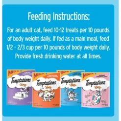 Temptations Classic Variety Pack Creamy Dairy, Tempting Tuna, Shrimpy Shrimp & Tantalizing Turkey Flavor Soft & Crunchy Cat Treats, 6.3-oz, Case Of 6 -Trixie || Catit || Nature's Miracle Shop 141039 PT8. AC SS1800 V1571280156