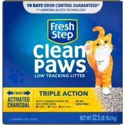 Fresh Step Clean Paws Scented Clumping Clay Cat Litter 18 Fresh Step Clean Paws Scented Clumping Clay Cat Litter -Trixie || Catit || Nature's Miracle Shop 141502 PT7. AC SS1800 V1694455147