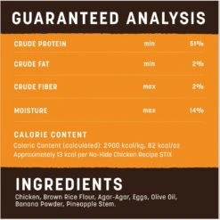 Earth Animal No-Hide Stix Long Lasting Natural Rawhide Alternative Chicken Recipe Chew Dog & Cat Treat Sticks 17 Earth Animal No-Hide Stix Long Lasting Natural Rawhide Alternative Chicken Recipe Chew Dog & Cat Treat Sticks -Trixie || Catit || Nature's Miracle Shop 141858 PT6. AC SS1800 V1691673769