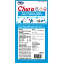 Inaba Churu Grain-Free Tuna With Scallop Puree Lickable Cat Treat -Trixie || Catit || Nature's Miracle Shop 142682 PT1. AC SS1800 V1635974243