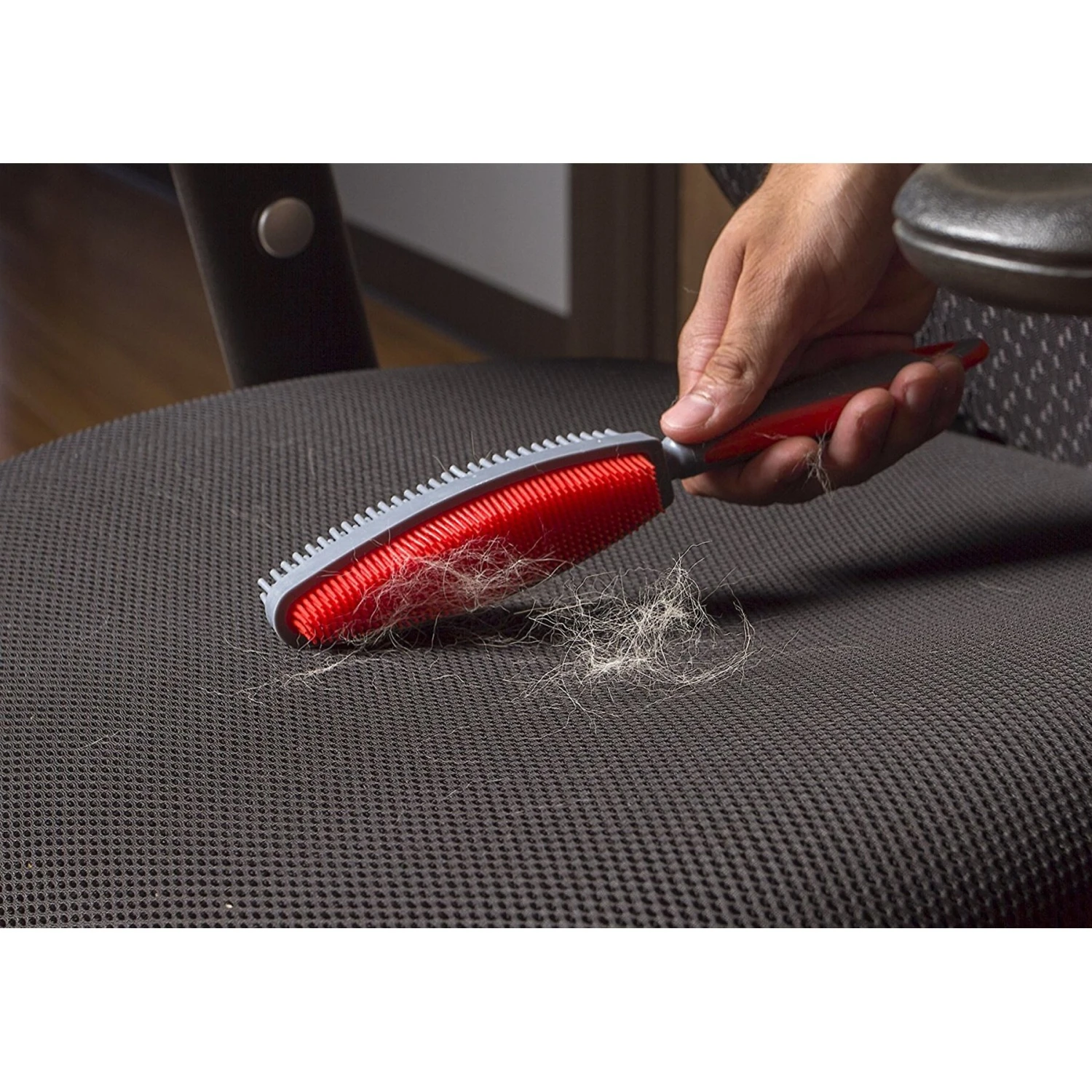 FURemover Duo Dual-Sided Grooming & Hair Removal Dog & Cat Brush, Color Varies 7 FURemover Duo Dual-Sided Grooming & Hair Removal Dog & Cat Brush, Color Varies - Image 5