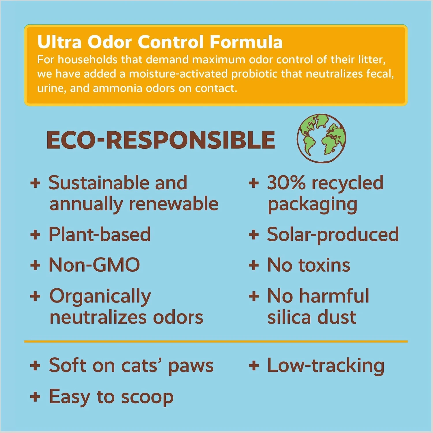 Naturally Fresh Multi-Cat Fresh Unscented Clumping Walnut Cat Litter 6 Naturally Fresh Multi-Cat Fresh Unscented Clumping Walnut Cat Litter - Image 4