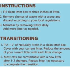 Naturally Fresh Multi-Cat Unscented Clumping Walnut Cat Litter -Trixie || Catit || Nature's Miracle Shop 144725 PT8. AC SS1800 V1595963016