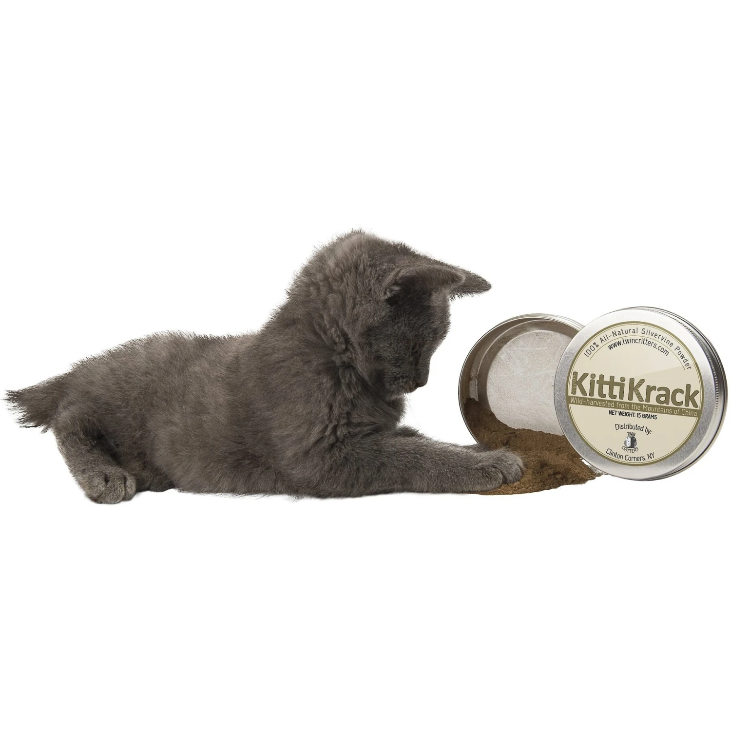 TwinCritters KittiKrack Organic Silvervine Powder 5 TwinCritters KittiKrack Organic Silvervine Powder - Image 3