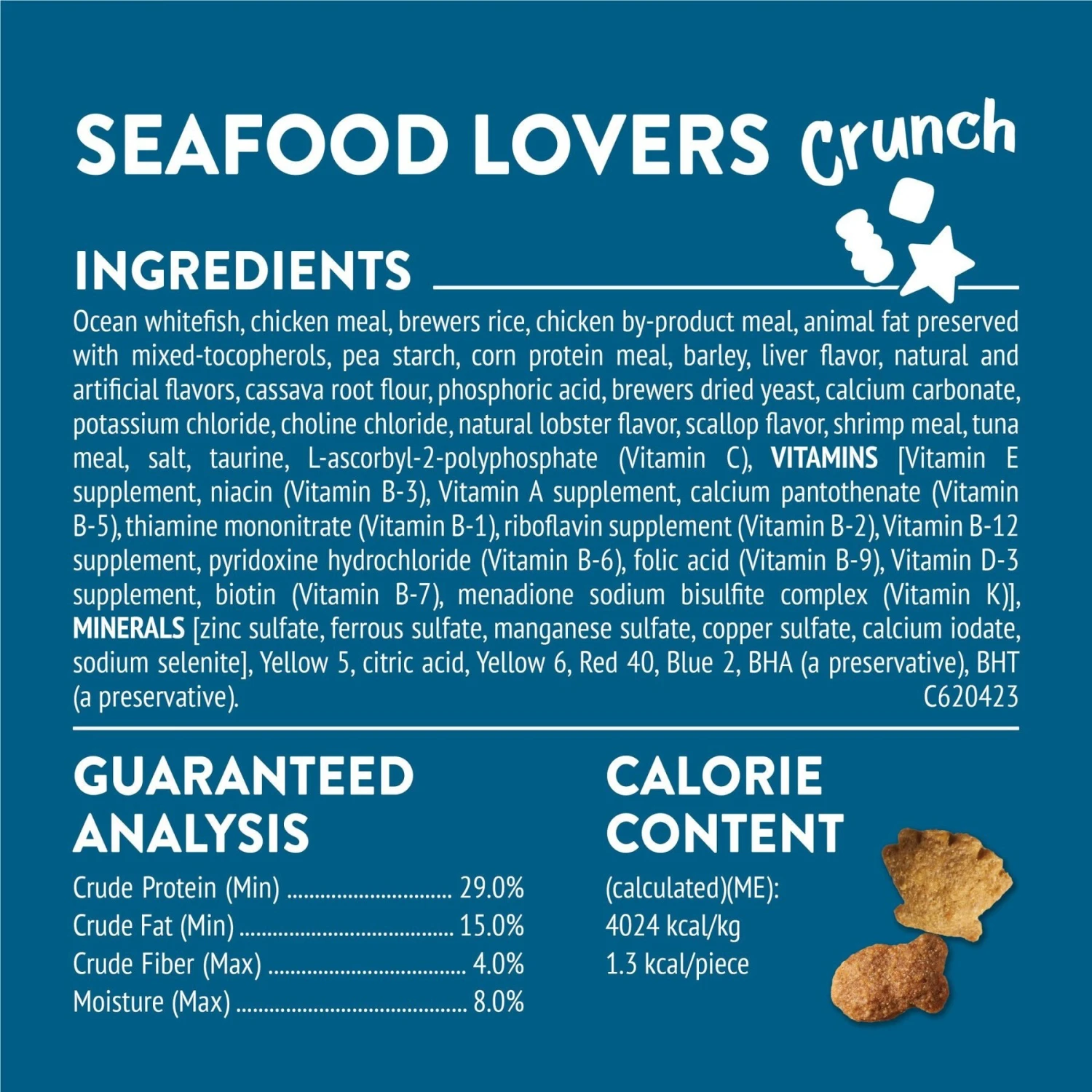 Friskies Party Mix Seafood Lovers Crunch Flavor Crunchy Cat Treats 7 Friskies Party Mix Seafood Lovers Crunch Flavor Crunchy Cat Treats - Image 5