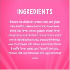 Friskies Party Mix Chicken & Waffles Flavors Crunchy Cat Treats 15 Friskies Party Mix Chicken & Waffles Flavors Crunchy Cat Treats -Trixie || Catit || Nature's Miracle Shop 149471 PT4. AC SS1800 V1695836573