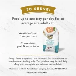 Fancy Feast Appetizers Light Meat Tuna With A Scallop Topper Lickable Cat Treats -Trixie || Catit || Nature's Miracle Shop 149606 PT4. AC SS1800 V1696260791