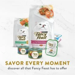 Fancy Feast Appetizers White Meat Chicken In A Savory Tuna Broth Lickable Cat Treats -Trixie || Catit || Nature's Miracle Shop 149610 PT5. AC SS1800 V1696264904