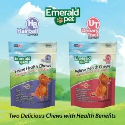 Emerald Pet Feline Health Urinary Tract Support Grain-Free Cat Treats -Trixie || Catit || Nature's Miracle Shop 151500 PT5. AC SS1800 V1667598047