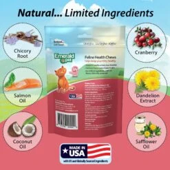 Emerald Pet Feline Health Urinary Tract Support Grain-Free Cat Treats -Trixie || Catit || Nature's Miracle Shop 151500 PT6. AC SS1800 V1667597505