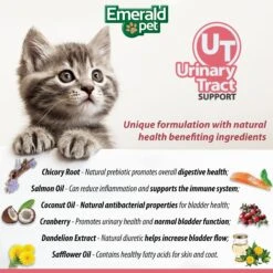 Emerald Pet Feline Health Urinary Tract Support Grain-Free Cat Treats -Trixie || Catit || Nature's Miracle Shop 151500 PT7. AC SS1800 V1667598839