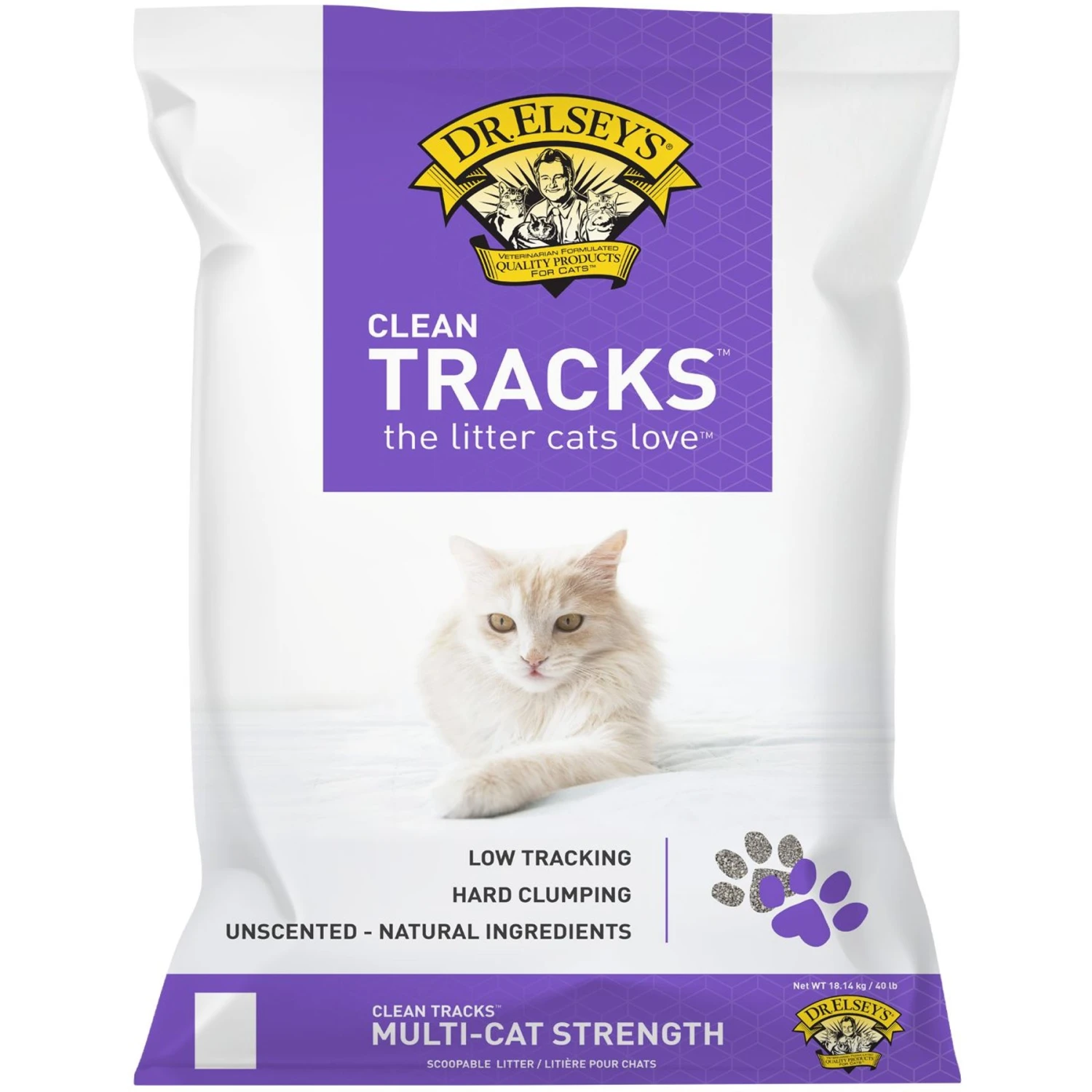 Dr. Elsey's Clean Tracks Clumping Clay Cat Litter 2 Dr. Elsey's Clean Tracks Clumping Clay Cat Litter