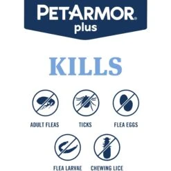 PetArmor Plus Flea & Tick Spot Treatment For Cats, Over 1.5 Lbs -Trixie || Catit || Nature's Miracle Shop 154762 PT3. AC SS1800 V1700161668