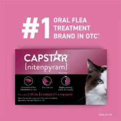 Capstar Flea Oral Treatment For Cats, 2-25 Lbs 14 Capstar Flea Oral Treatment For Cats, 2-25 Lbs -Trixie || Catit || Nature's Miracle Shop 154856 PT3. AC SS1800 V1693496080