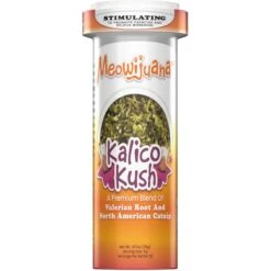 Meowijuana Kalico Kush Catnip & Valerian Root Blend Catnip