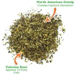 Meowijuana Kalico Kush Catnip & Valerian Root Blend Catnip -Trixie || Catit || Nature's Miracle Shop 156565 PT2. AC SS1800 V1631678832