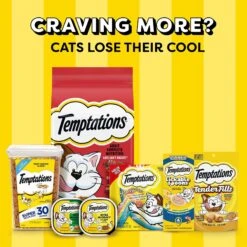 Temptations Classic Rockin' Lobster Flavor Soft & Crunchy Cat Treats -Trixie || Catit || Nature's Miracle Shop 156766 PT8. AC SS1800 V1545153436
