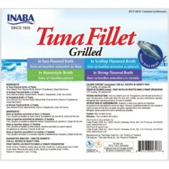 Inaba Ciao Grilled Tuna Fillet Variety Pack Grain-Free Cat Treat -Trixie || Catit || Nature's Miracle Shop 157633 PT1. AC SS1800 V1685461338