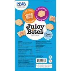 Inaba Juicy Bites Scallop & Crab Flavor Soft & Chewy Cat Treats, 0.4-oz Pouch, 3 Count 10 Inaba Juicy Bites Scallop & Crab Flavor Soft & Chewy Cat Treats, 0.4-oz Pouch, 3 Count -Trixie || Catit || Nature's Miracle Shop 157649 PT1. AC SS1800 V1663797507