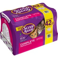 Scoop Away Complete Performance Fresh Scented Clumping Clay Cat Litter -Trixie || Catit || Nature's Miracle Shop 157668 PT5. AC SS1800 V1694459346