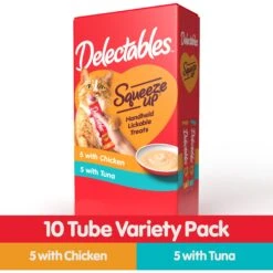 Hartz Delectables Squeeze Up Variety Pack Lickable Cat Treats 12 Hartz Delectables Squeeze Up Variety Pack Lickable Cat Treats -Trixie || Catit || Nature's Miracle Shop 161114 PT2. AC SS1800 V1665004313