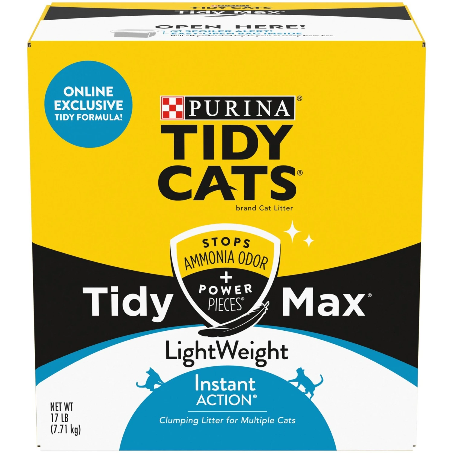 Tidy Max Lightweight Instant Action Scented Clumping Clay Cat Litter 3 Tidy Max Lightweight Instant Action Scented Clumping Clay Cat Litter