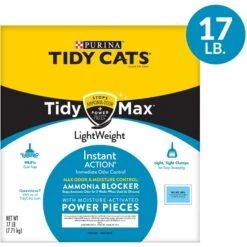 Tidy Max Lightweight Instant Action Scented Clumping Clay Cat Litter 12 Tidy Max Lightweight Instant Action Scented Clumping Clay Cat Litter -Trixie || Catit || Nature's Miracle Shop 162503 PT1. AC SS1800 V1695740180