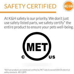 K&H Pet Products Birchwood Manor Wooden Outdoor Heated Cat House, Natural Wood -Trixie || Catit || Nature's Miracle Shop 164062 PT5. AC SS1800 V1692210475