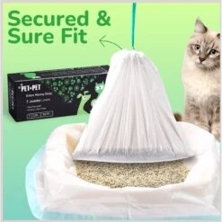 PET N PET Litter Box Liner, Jumbo 10 PET N PET Litter Box Liner, Jumbo -Trixie || Catit || Nature's Miracle Shop 165571 PT2. AC SS1800 V1695846582