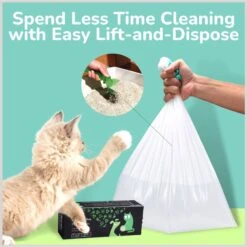 PET N PET Litter Box Liner, Jumbo 11 PET N PET Litter Box Liner, Jumbo -Trixie || Catit || Nature's Miracle Shop 165571 PT3. AC SS1800 V1695836454
