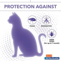 Hartz UltraGuard Flea & Tick Spot Treatment For Cats, Over 5 Lbs -Trixie || Catit || Nature's Miracle Shop 165769 PT3. AC SS1800 V1651512098