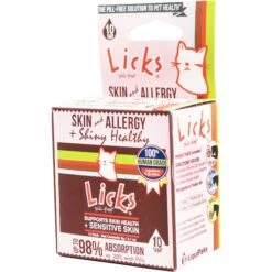 Licks Pill-Free SKIN & ALLERGY Cat Supplement