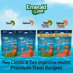 Emerald Pet Wholly Fish! Tuna Recipe Cat Treats 14 Emerald Pet Wholly Fish! Tuna Recipe Cat Treats -Trixie || Catit || Nature's Miracle Shop 169043 PT5. AC SS1800 V1667598148