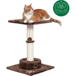 Tiger Tough Scratching Post 22.5-in Faux Fur Cat Tree -Trixie || Catit || Nature's Miracle Shop 173194 PT2. AC SS1800 V1618279043