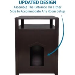 Arf Pets Enclosed Table Cat Litter Box -Trixie || Catit || Nature's Miracle Shop 173267 PT3. AC SS1800 V1618610809