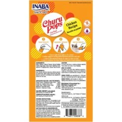 Inaba Churu Pops Moist & Chewy Chicken Recipe Lickable Cat Treats -Trixie || Catit || Nature's Miracle Shop 177785 PT1. AC SS1800 V1563810120