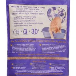 Vetbasis Herbal Lavender Scented Clumping Corn Cat Litter -Trixie || Catit || Nature's Miracle Shop 178316 PT1. AC SS1800 V1680789622