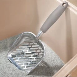 SunGrow Non-Stick Metal Scoop Kitty Box Cat Litter Scooper -Trixie || Catit || Nature's Miracle Shop 179562 PT4. AC SS1800 V1702908064