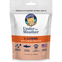 Under The Weather L-Lysine Soft Chews Cat Supplement