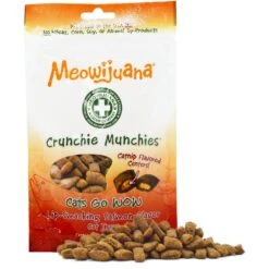Meowijuana Crunchie Munchie Salmon Cat Treat