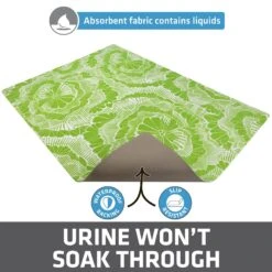 Drymate Protective & Decorative Cat Litter Mat, Surf Green, Large, 20-in X 28-in 10 Drymate Protective & Decorative Cat Litter Mat, Surf Green, Large, 20-in X 28-in -Trixie || Catit || Nature's Miracle Shop 181542 PT3. AC SS1800 V1689627177