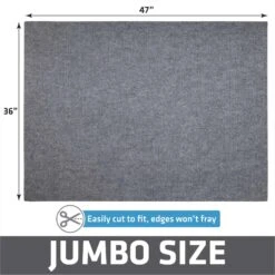 Drymate Jumbo Ridged Cat Litter Trapping Mat, Grey, 36-in X 47-in -Trixie || Catit || Nature's Miracle Shop 181552 PT4. AC SS1800 V1689626741