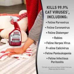 Nature's Miracle Advanced Platinum Cat Antibacterial Stain Remover & Odor Eliminator Spray, 32-oz Bottle -Trixie || Catit || Nature's Miracle Shop 182979 PT6. AC SS1800 V1701116416