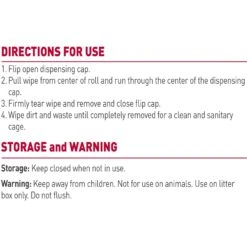 Nature's Miracle Cat Litter Box Scrubbing Wipes -Trixie || Catit || Nature's Miracle Shop 183021 PT4. AC SS1800 V1701115655