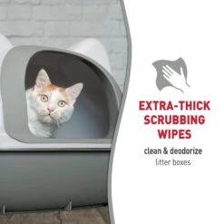 Nature's Miracle Cat Litter Box Scrubbing Wipes -Trixie || Catit || Nature's Miracle Shop 183021 PT6. AC SS1800 V1701115655