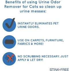 Stink Free Cat Urine & Odor Remover -Trixie || Catit || Nature's Miracle Shop 183758 PT3. AC SS1800 V1628307674