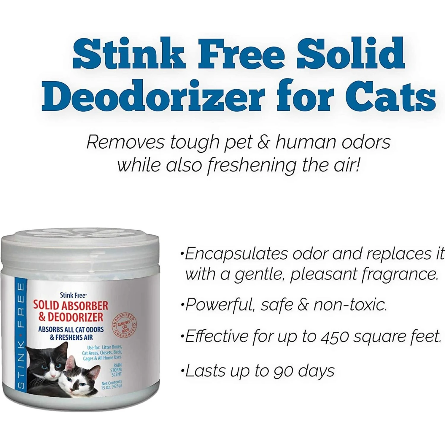 Stink Free Solid Absorber Cat Deodorizer 5 Stink Free Solid Absorber Cat Deodorizer - Image 3